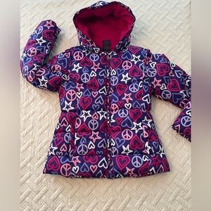 Faded Glory Girls coat with hood